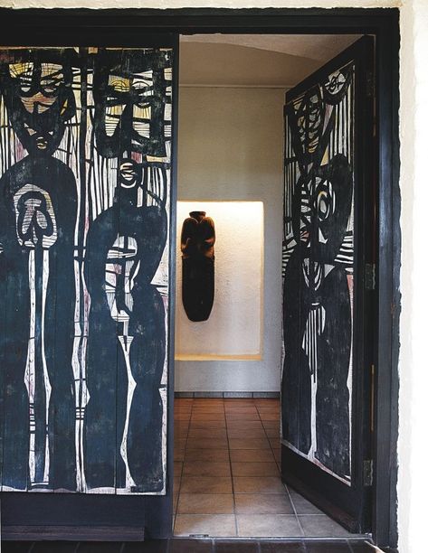 African Art Gallery, African Interior, South African Art, Places To Explore, Art And Music, South African Artists, African Artists, African Decor, Tableau Art