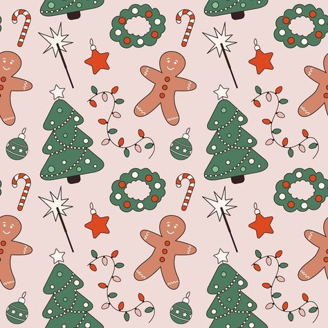 #Natal #Christmas_Prints_And_Patterns #Christmas_Textiles #Dickson_Tennessee Christmas Fabric Pattern, Christmas Day Aesthetic, Christmas Prints And Patterns, Christmas Textiles, Holiday Collage, Cute Christmas Pattern, Seamless Prints, Christmas Wallpaper Ipad, Christmas Lockscreen