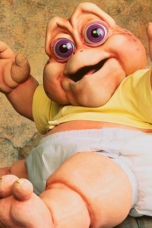 Kevin Clash, who used to voice Elmo, also voiced Baby Sinclair on Dinosaurs. | 21 Facts And Tidbits About "Sesame Street" That Might Blow Your Mind Not The Momma Dinosaurs, Not The Mama Dinosaurs, Elephant Graveyard, Dinosaurs Tv Series, Not The Mama, Dinosaurs Tv, History Of Television, Halloween Film, Baby Dinosaurs