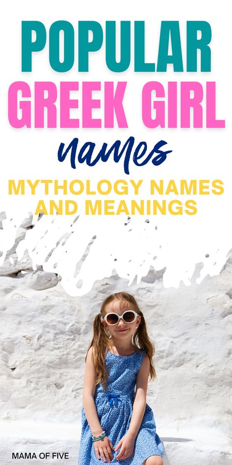 Best Greek name choices for girls. Cute girl names. Top mythology names for girls. Mythology Names And Meanings, Cool Greek Names, Greek Names For Girls, Goddess Names And Meanings, Greek Baby Girl Names, Names Of Baby Girl, Mythology Names, Greek Girl Names