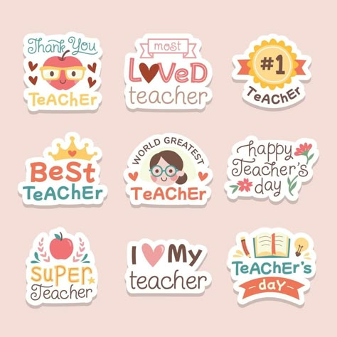 Teacher's Day Quotes Sticker Set Teacher Topper Printable, Happy Teachers Day Stickers Printable, Happy Teacher's Day Sticker, Teachers Day Printable Topper, Teachers Day Stickers Printable, Happy Teachers Day Printable, Teachers Day Cake Topper Printable, Teachers Day Ideas Gift, Happy Teachers Day Stickers