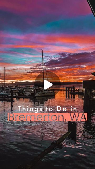 Seattle Tasting Twins on Instagram: "📍Things to Do in Bremerton, Washington

We love exploring cities around the PNW. Bremerton is just a ferry ride from Seattle and has a lot of fun things to do!
Food: 
🥐 @saboteurbakery The best classic croissant 
🍰 @mcgavinsbakery Famous Pink Champagne cake (perfect for birthdays or special events)
🍕 @evergreenpizzaco Pizza and gelato 
🍳 @bigapplebremerton Classic old school breakfast
🍹 @houndandbottle Cute cocktails 
🍻 @silvercitybrewery Beers and board games 
🍹 @thegarage360 Insane Brunch Drinks

Not in the video but we recommend:
🥥 @thaikhaosoi Amazing Thai food

Activities: 
🏃‍♀️ Walk to Dickerson Creek Waterfall, around Evergreen Rotary Park, and explore Illahee State Park
🎮 @anothercastle_bremerton Pinball & cocktails 
⛴️ @kitsaptransit Cute Cocktails, Bremerton Washington, Pink Champagne Cake, Champagne Cake, School Breakfast, Brunch Drinks, Food Activities, Thai Food, Pink Champagne