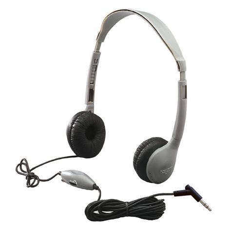 SchoolMate™ On-Ear Stereo Headphone with Leatherette Cushions and in-line Volume - The Home Classroom | EAI Education Apple Headphone, Cute Headphones, Grunge Streetwear, Headphones Design, Wired Headphones, Adjustable Headband, Stereo Headphones, Earmuffs, Beats Headphones