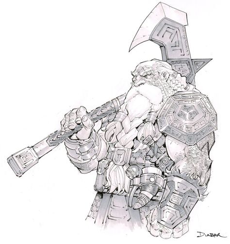 Max Dunbar on Twitter: "An old Dwarf Paladin or Fighter #dnd https://t.co/n2EZ4GdN3R" / Twitter Fighter Dnd, Max Dunbar, Sketchbook Illustration, Character Sketches, Concept Art Character, Robot Concept Art, Fantasy Rpg, Medieval Fantasy, Dnd Characters