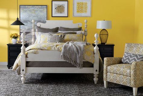 Ethan Allen Towson - Bedroom | Shop by Room | Ethan Allen Ethan Allen, Design Help, Range, Bedroom, Bed, Yellow, High Quality, Furniture, Home Decor