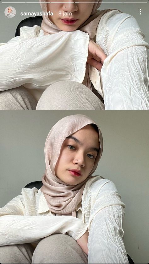 Ootd Poses, Stile Hijab, Muslim Outfits Casual, Hijabi Fashion Casual, Selfie Poses Instagram, Casual Hijab Outfit, Hijabi Outfits Casual, Muslim Outfits, Model Poses Photography