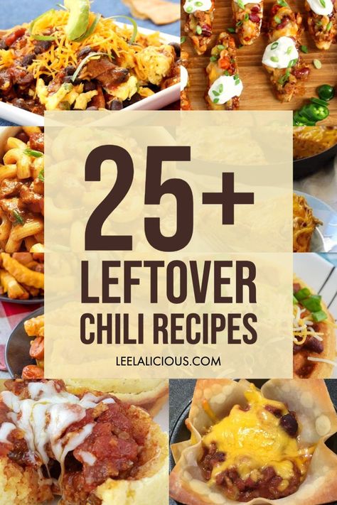 Chili Cheese Recipes, Leftover Chili Recipes, Chili Casserole, Leftover Chili, Meat Chili, Bean Chili Recipe, Chile Recipes, Leftover Beef, Chilli Recipes