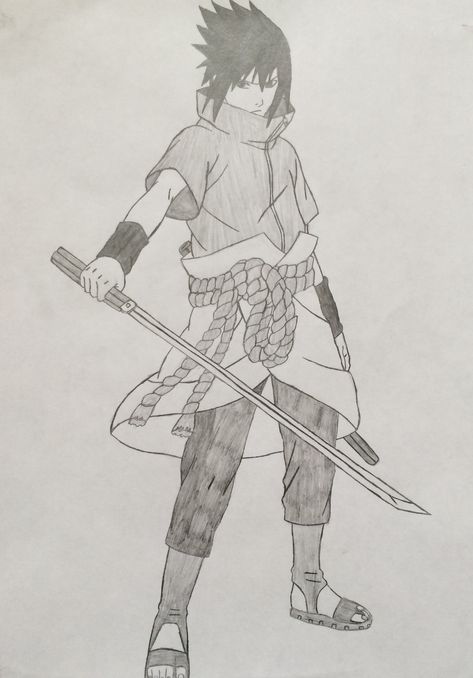 Sasuke Uchiha Sketch Pencil, Goku Full Body Sketch, Sasuke Sketch Pencil, Sasuke Uchiha Drawing Pencil, Sasuke Drawing Pencil, Anime Full Body Sketch, Sasuke Drawing Sketches, Sasuke Drawing, Apple Watch Custom Faces