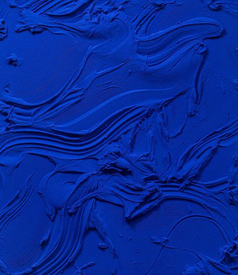 Jason Martin Studios Jason Martin Art, Indigo Aesthetic, Paint Texture, Yves Klein, Spring Color Palette, Blue Inspiration, Abstract Art Inspiration, Klein Blue, Blue Waves