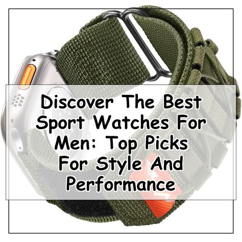 Explore the ultimate collection of sport watches for men that seamlessly blend style and performance. Our curated list features top picks designed for the active lifestyle, ensuring durability and functionality without sacrificing elegance. Whether you're hitting the gym or navigating daily adventures, find the perfect timepiece that matches your personality and enhances your athletic pursuits. Discover your next favorite sport watch today! Sport Watches For Men, Golf Watch, Sporty Watch, Analog Watches, Sports Field, Mens Sport Watches, Best Sport, Be Confident, Sports Watch