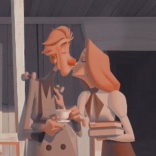 Klaus Jesper And Alva, Klaus Netflix Movie Fanart, Klaus Christmas Movie Wallpaper, Klaus Movie Art, Alva Klaus, Klaus Movie, Disney Scenes, Disney Art Style, 50s Art