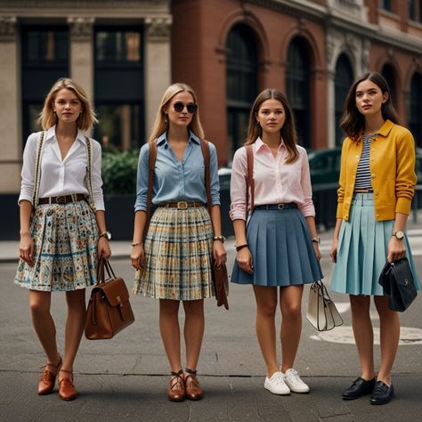 The Ultimate Guide to Preppy Style: Timeless Elegance for the Modern Era » Styling Outfits Take Ivy Style Women, American Preppy Style Women, Preppy Over 40, Early 2000s Preppy Fashion, Prep School Outfits Aesthetic, Preppy Women Outfits, Preppy Aesthetic Ivy League, Colorful Preppy Outfits, Preppy Academia Outfits