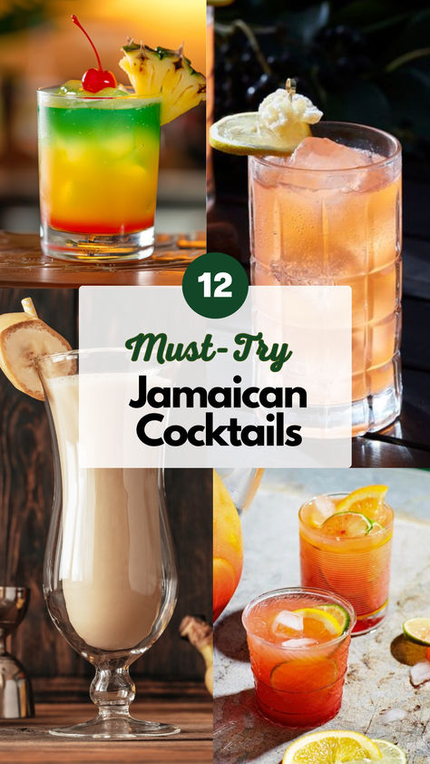 Jamaican Cocktails Jamaica Alcoholic Drink, Jamaican Cocktails Drink Recipes, Jamaican Alcoholic Drinks, Jamaican Party Ideas, Jamaican Drinks Cocktails, Jamaica Drink Recipe, Carribean Cocktails, Jamaica Cocktails, Carribean Drinks