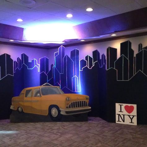 New York City Dance Theme, City Hoco Theme, New York City Party Theme Decoration, New York Quinceanera Theme, New York Dance Theme, New York Hoco Theme, Night In New York Prom Theme, Nyc Prom Theme, New York Decorations Theme