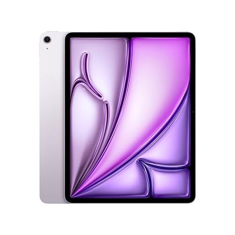 Apple iPad Air 13-inch (M2): Liquid Retina Display, 128GB, Landscape 12MP Front Camera/12MP Back Camera, Wi-Fi 6E, Touch ID, All-Day Battery Life — Purple All Apple Products, Mac Desktop, Magic Keyboard, Ipad Accessories, Mini 8, Mac Laptop, Apple Ipad Air, Tv Accessories, Buy Apple