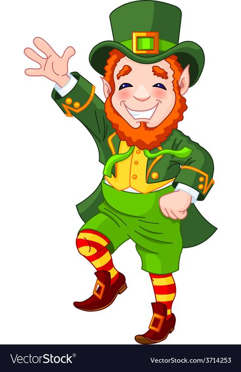 Leprechaun Illustration, Royalty Illustration, Leprechaun Pictures, Leprechaun Clipart, Sant Patrick, Celtic Clover, St Patricks Day Pictures, Saint Patricks Day Art, Thumbs Up Sign