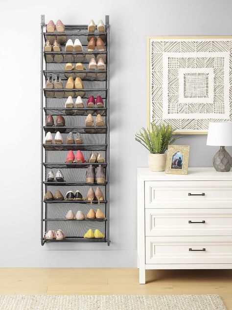 Back Storage Hooks & Racks, Door Rack, Door Shoe Organizer, Over The Door Hooks, Door Organizer, Door Hooks, Tidy Up, Shoe Organizer, White Brand