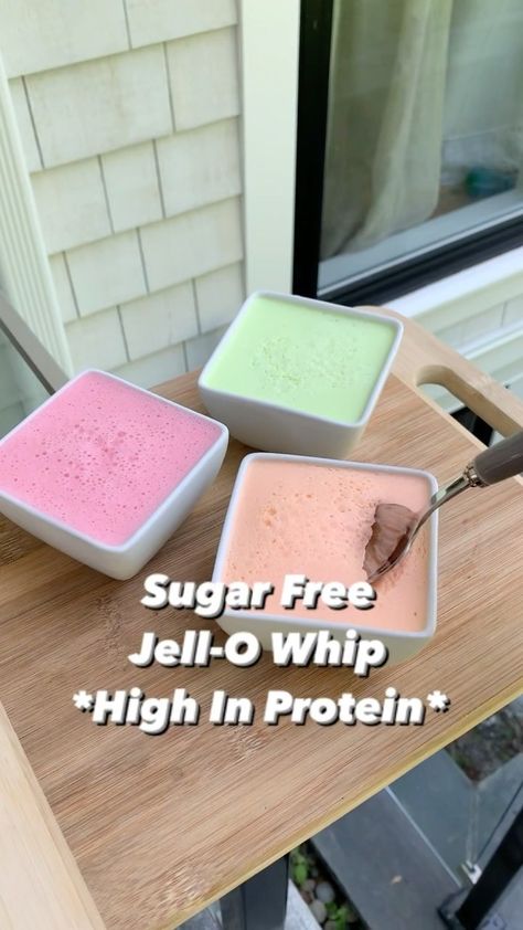 Jello Protein, Protein Jello, Sugar Free Jello, High Protein Desserts, Jello Desserts, Protein Desserts, Jello Recipes, Low Cal Recipes, Thm Recipes