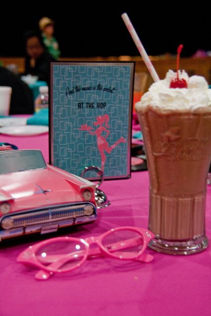 50's Doo Wop Soda Shop 50s Birthday Party Ideas, Soda Shop Party, 60s Birthday Party, 50s Birthday Party, 50s Birthday, Bridal Shower Vintage, Rydell High, 50s Sock Hop, 50s Theme Parties