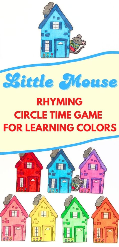 Circle Time Color Activities, Color Games For Preschoolers Circle Time, Preschool Circle Time Activities Games, Colors Circle Time, Circle Time Ideas For Preschool Activities, Toddler Circle Time Activities, Colour Games For Preschool, Preschool Large Group Activities, Small Group Activities For Toddlers