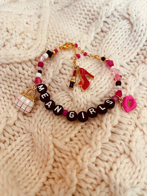 Mean Girls Bracelets, Girls Friendship, Making Friendship Bracelets, Bracelets Easy, To My Love, Girl Friendship, Fun Bracelet, Kandi Bracelets, Diy Bracelets Easy