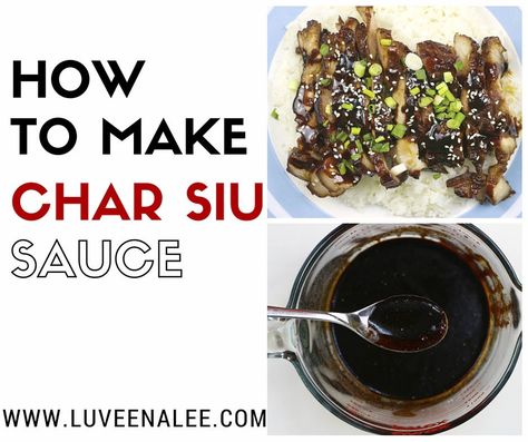 Char siu sauce is one of the most famous sauce in Chinese cuisine. Apparently, Char siu sauce is used to make char siu. However, it is so versatile that you can use it on pork, chicken or even tofu. Here the recipe and don't forget to check out the Char