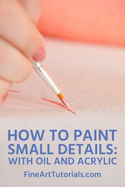 How To Paint With Oil Paint, How To Use Acrylic Paint, How To Paint With Acrylics, Beginner Acrylic Painting Ideas, Learn Acrylic Painting, Family Watercolor, Detail Painting, Oil Painting Tips, Oil Painting Lessons