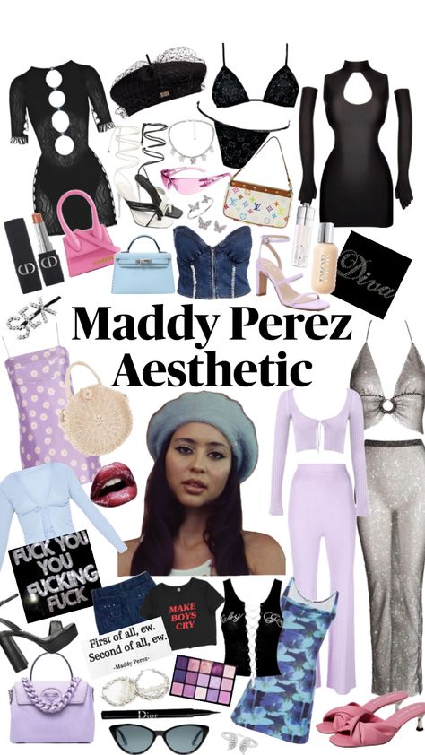 Maddy Perez aesthetic #euphoria #maddyperez #euphoriaaesthetic #euphoriamaddy Maddie Perez Outfits, Maddy Perez Aesthetic, Euphoria Clothing, Lilly Pulitzer Outfits, Maddy Perez, Euphoria Fashion, Style Analysis, Selena Gomez Style, Fashion Hacks Clothes