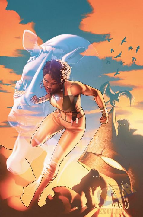 Jamal Campbell Mari Mccabe, Vixen Dc, Art Dc Comics, New Justice League, Dc Rebirth, Strong Female Characters, Justice League Of America, Dc Comic Books, Arte Dc Comics