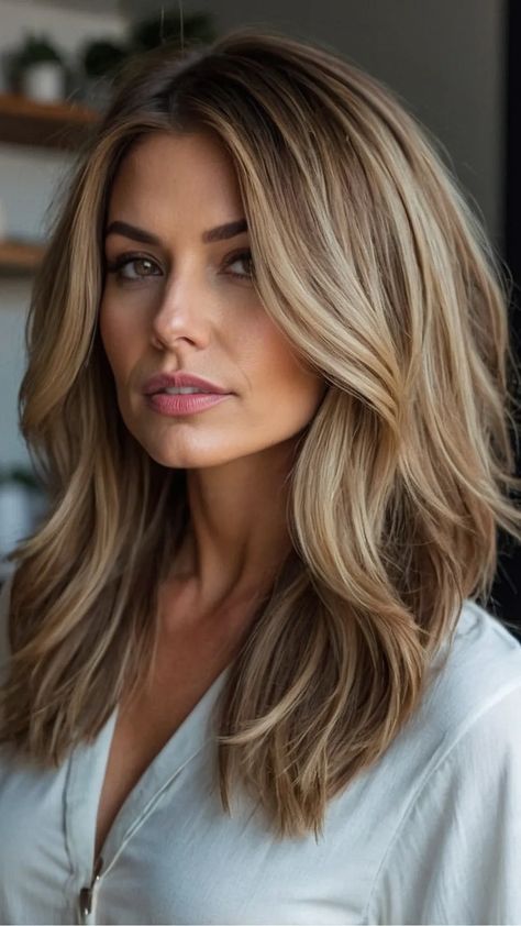 Unleash Your Mom Swagger: 15 Hot Mom Haircut Ideas for 2024 37 Latest Hairstyles 2024, Medium Length Straight Hair, Mom Haircut, Mama Hair, Mom Haircuts, Mom Hairstyles, Round Faces, Short Styles, Hair Length