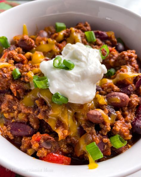 Protein Chilli Recipes, High Protein Turkey Chili, High Protein Chili Recipes, Protein Chilli, High Protein Chili, Chilli Recipe Crockpot, Protein Chili, Healthy Chilli, Healthy Chili