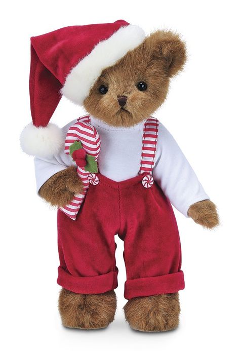 Amazon.com: Bearington Christopher Cane Christmas Stuffed Animal Teddy Bear 14": Toys & Games Bearington Bears, Vermont Teddy Bears, Butterfly Live, Teddy Bear Christmas, Bear Clothes, Christmas Plush Toys, Teddy Bear Clothes, Teddy Bear Pictures, Christmas Teddy Bear