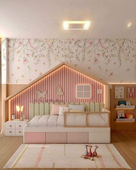 Beautiful Bed Designs, Kids Bed Design, Kids Room Interior Design, Modern Kids Room, Kids Bedroom Inspiration, Toddler Room Decor, Kids Bedroom Designs, Baby Room Inspiration, Kids Interior Room