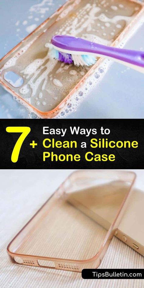 Uncover the strongest homemade phone case cleaners that use household ingredients like baking soda and rubbing alcohol. These recipes take the yellowing out of a clear phone case and remove stains from a smartphone with ease. #clean #silicone #phonecase Clear Phone Case Cleaning Hack, How To Clean Mobile Back Cover, Mobile Cover Cleaning Hacks, How To Clean White Phone Case, How To Clean A Clear Phone Case Diy, How To Clean Mobile Cover, How To Make Your Phone Case Clear Again, How To Wash Phone Case, How To Clean Yellow Phone Case