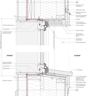 Construction Details Architecture, Section Detail, Passive House Design, Window Construction, Cavity Wall, Timber Roof, Window Detail, House Wood, Timber Windows