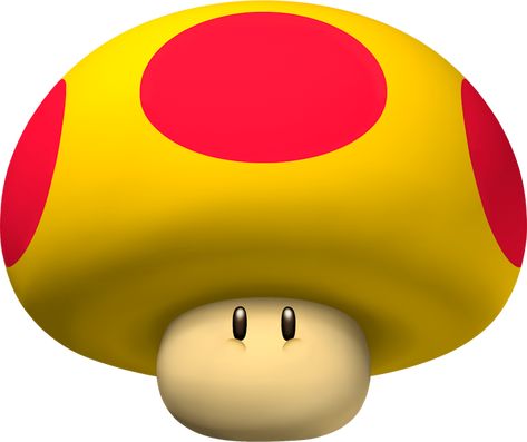 The Mega Mushroom from Mario Kart Wii Mushroom From Mario, Mario Kart Wii, Mario Kart, Super Mario Bros, Mario Bros, Super Mario, Wii, Mario, Stuffed Mushrooms