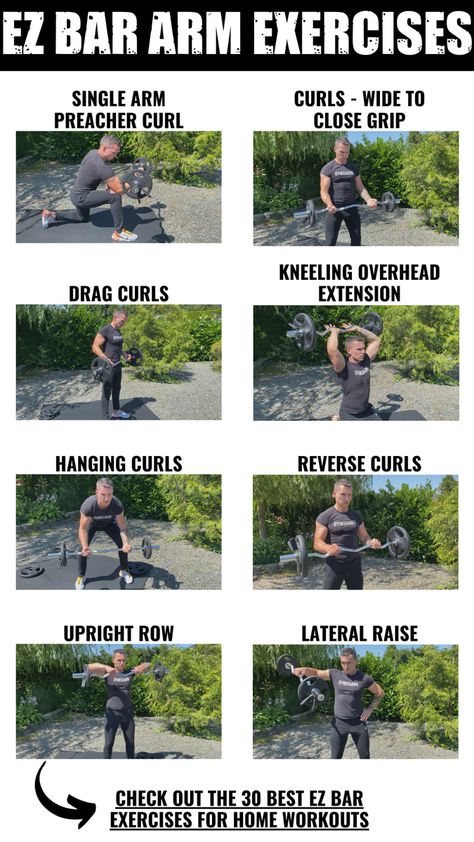 EZ BAR 
EZ BAR WORKOUT 
HOME WORKOUT 
MUSCLE BUILDING Bar Exercises Workout, Workouts With Bar Weights, Ez Curl Bar Workout, Dip Bars Exercise, Curl Bar Workout For Men, Curl Bar Workout Women, Weighted Bar Exercises, Ez Bar Workout, Bar Bell Workout