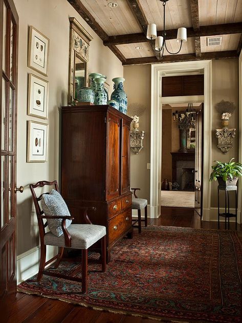 English Country Decor, English Decor, Foyer Decorating, English Country House, Ideas Living, Residential Architecture, Beautiful Interiors, Home Fashion, Traditional House