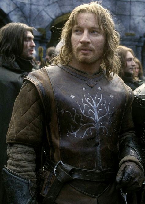 White Tree of Gondor Faramir Lord If The Rings, David Wenham, Lotr Trilogy, Tree Of Gondor, Armor Cosplay, J.r.r. Tolkien, Peter Jackson, Larp Costume, Fellowship Of The Ring