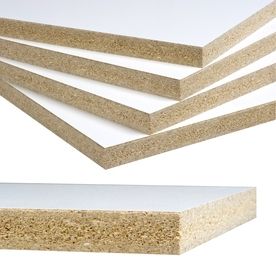 Melamine boards for building desks & tables / Lowe's, $38 Cabinet Making, Router Table Top, Cabinet Liner, Recycled Door, Mdf Plywood, White Panel, Start Quilting, Store Fixtures, Resin Coating