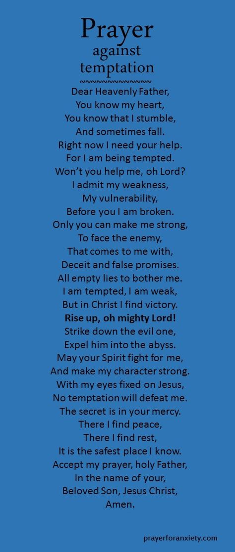 Prayer against temptation Resist Temptation, Spiritual Battle, Quotes Morning, Soli Deo Gloria, Christian Prayers, Speak Life, Life Quotes Love, Prayer Verses, Holy Mary