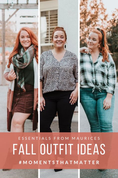 Shop @lolo_russell Fall Favorites from Maurices #momentsthatmatter #maurices #ad #curvyblogger #discovermaurices Maurices Outfits Fall 2023, Maurices Outfits, Plaid Blanket Scarf, Corduroy Skirt, Skirts Online, Fall Favorites, Tunic Shirt, Favorite Things List, New Arrival