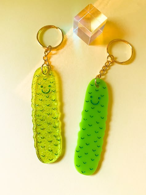 Pickle Pal Keychains – shopnogutsnoglory Pickle Keychain, Cute Car Keys, Cute Keychain Ideas, Loop Keychain, Pickle Gifts, Cool Keychains, Car Deco, Car Essentials, Keychain Accessories