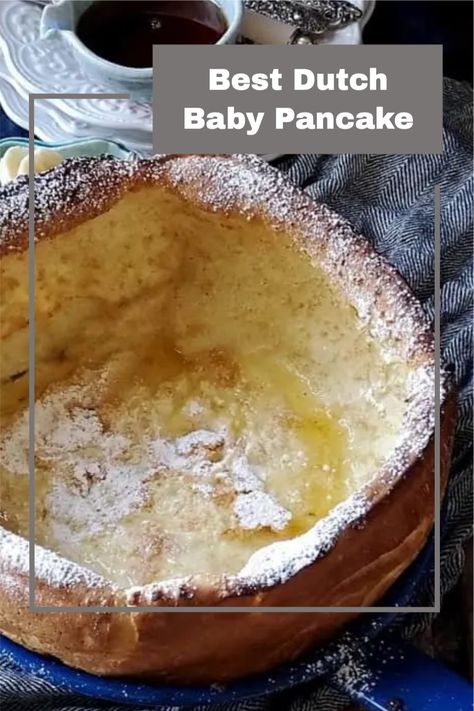 Dutch Baby Pancakes, Dutch Baby Pancake Recipe, Dutch Baby Recipe, Dutch Pancakes, Baby Pancakes, German Pancakes, Dutch Baby Pancake, Breakfast Sweets, Dutch Baby