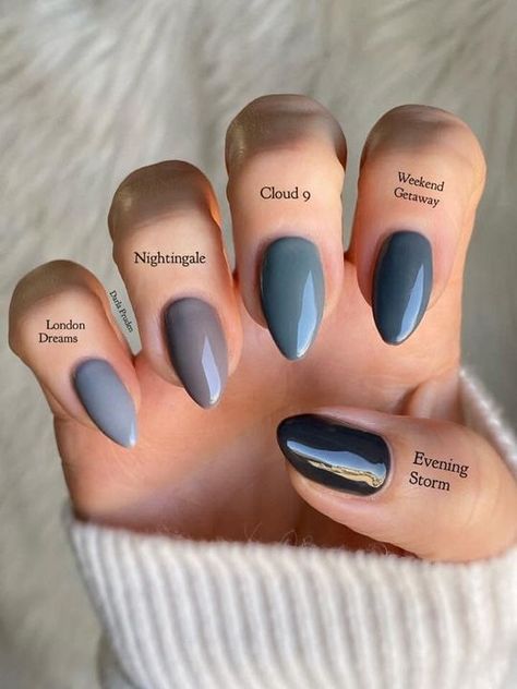 Gel Moment, Gel Polish Designs, Grey Nails, April Nails, Nail Polish Colors Fall, Nail Stamper, Pretty Gel Nails, Healthy Nails, Gel Nail Art