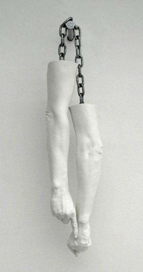 "In advance of a broken arm" What Is Contemporary Art, Art Mannequin, Body Casting, Body Cast, Mannequin Art, Broken Arm, Hand Sculpture, Modern Sculpture, Figurative Sculpture