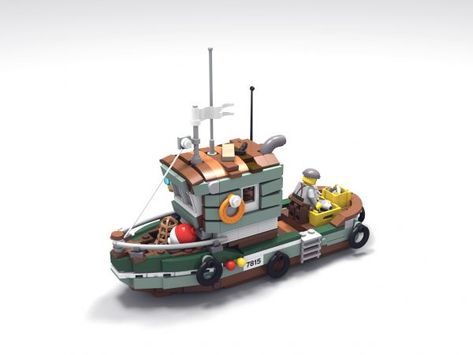 LEGO Ideas 21310 Old Fishing Store contest winner announced Bedroom Music Studio Ideas, Lego Boats, Lego Pirate Ship, Ninjago City, Lego Boat, Classic Sailboat, Lego Furniture, Lego Diy, Lego Spaceship