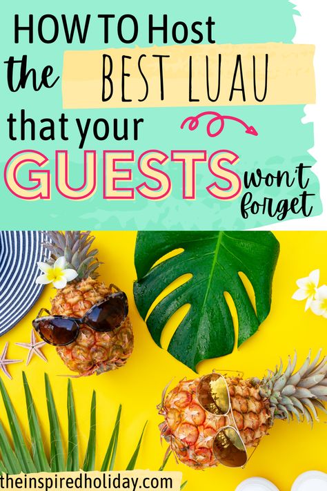 Luaus are still the number #1 summer party theme. Plan a stress-free luau with this easy-to-follow guide. Find all the best Hawaiian party decor and supplies. There are so many great summer party ideas right here. Wait until you see all the great luau party decorations I found You can now plan a luau with ease! Luout Party Decorations, Luau Party Decorations Diy Hawaiian Theme, Hawaii Birthday Party Ideas For Adults, Hawaiian Theme Party Decorations Outdoor, Luau Party Decorations For Adults, Adult Hawaiian Party, Hawaiian Party Theme Ideas, Luau Adult Party Ideas, Luau 40th Birthday Party Ideas