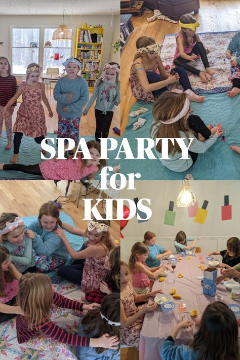 spa party for kids. diy face masks, lemon sugar scrubs, massages, yoga, face masks, nail polish games, chocolate fountain and more fun! Spa Birthday Activities, Diy Spa Day At Home Kids, Spa Birthday Party Activities, Spa Crafts For Kids, Spa Party Activities For Kids, Spa Day Party For Kids, Kids Spa Party Food, Spa Day Birthday Party Ideas For Kids, Pamper Party Ideas Kids