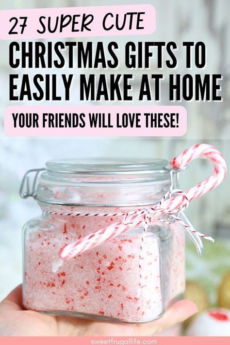 Diy Cheap Gift Ideas, Holiday Gifts To Make, Easy Affordable Christmas Gifts, Super Cheap Christmas Gifts, Cute Inexpensive Christmas Gifts, Gifts To Make For Christmas Homemade, Diy Budget Christmas Gifts, Budget Gifts For Friends, Diy Christmas Gifts 2023